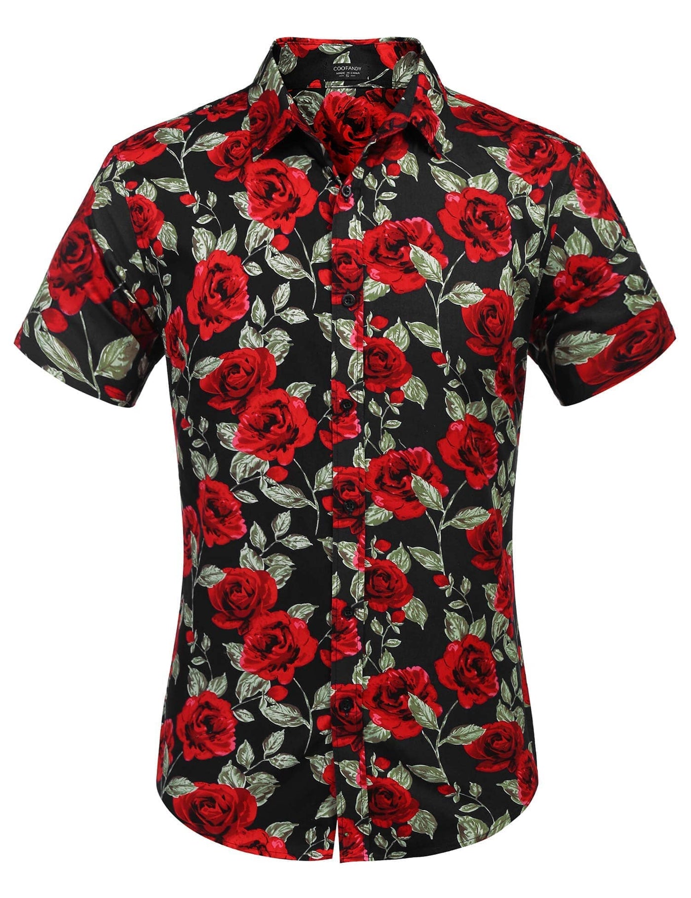 Coofandy Floral Shirts (US Only) Shirts coofandy 