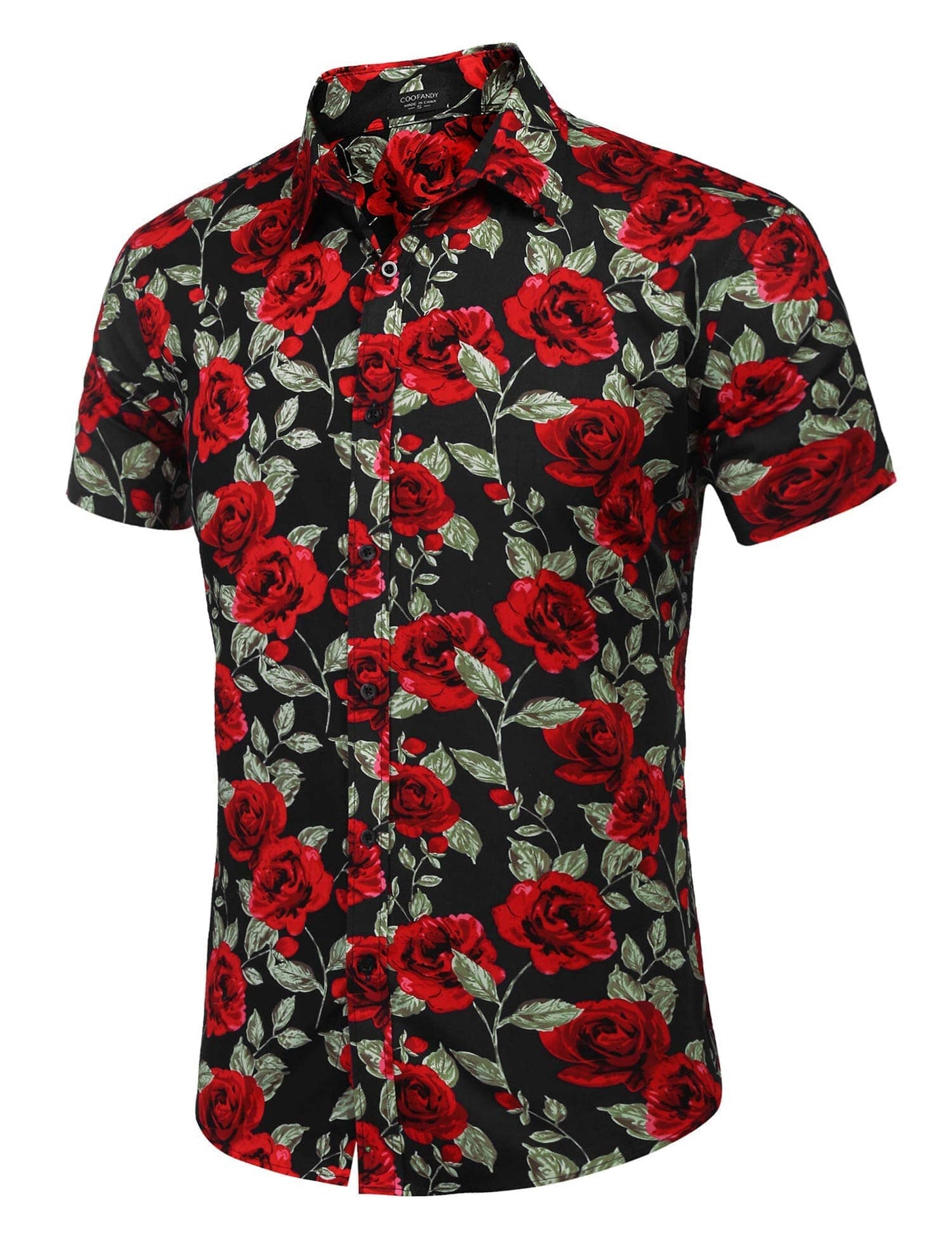 Coofandy Floral Shirts (US Only) Shirts coofandy 