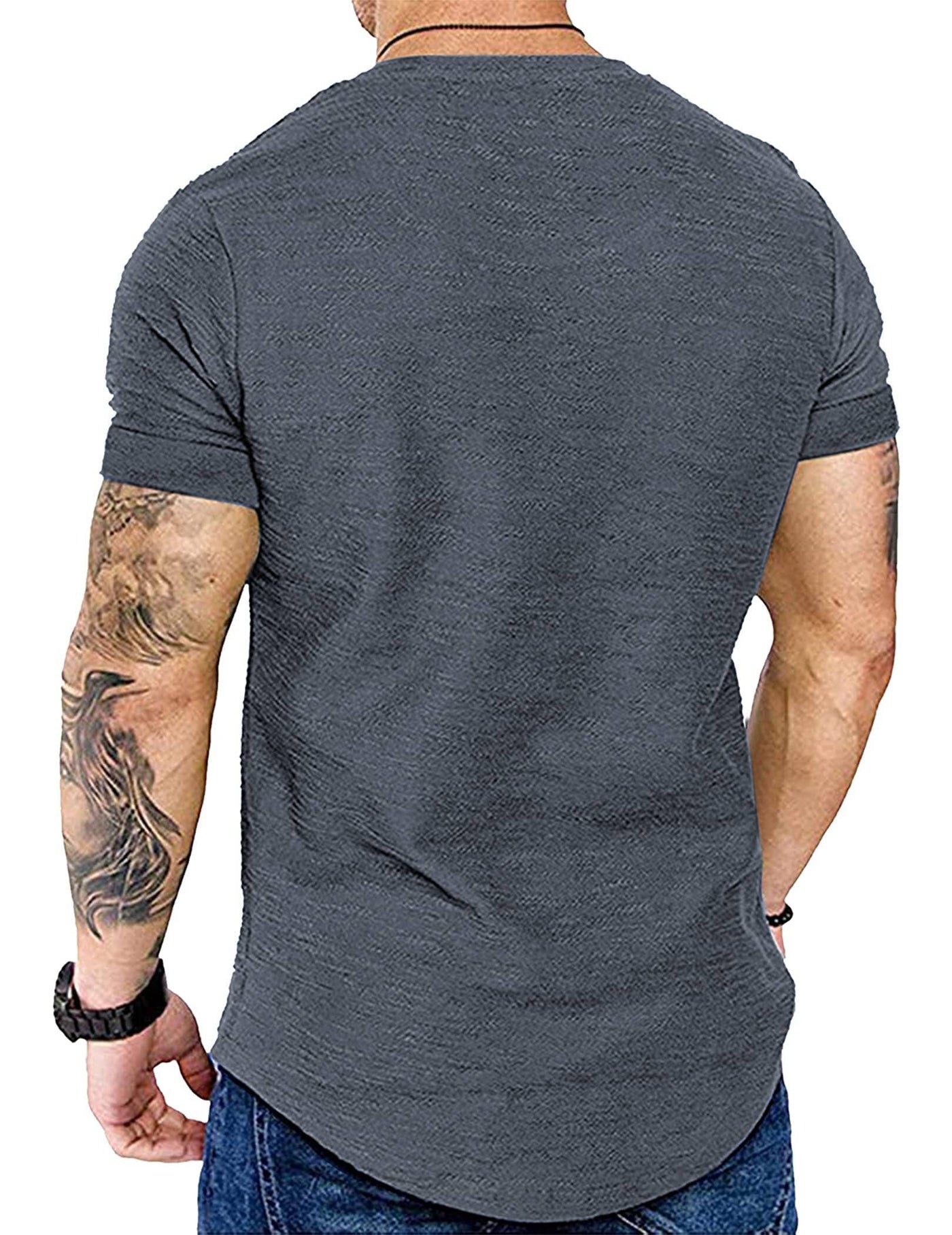 Coofandy 2 Pack Muscle T Shirt (US Only) T-Shirt coofandy 