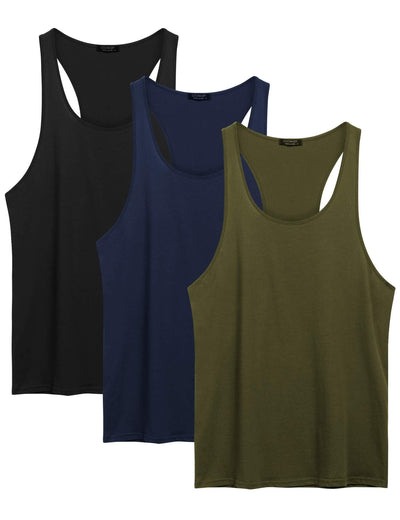 COOFANDY Men's 3 Pack Cotton T-Shirts coofandy 