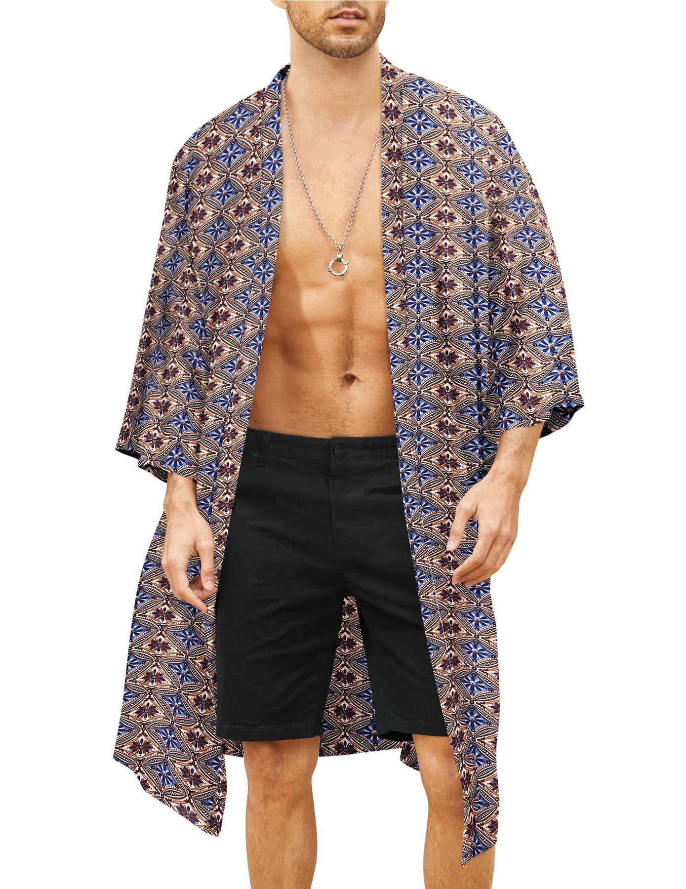 Lightweight Kimono Robe - 100% Rayon - Perfect for Daily Wear – coofandy