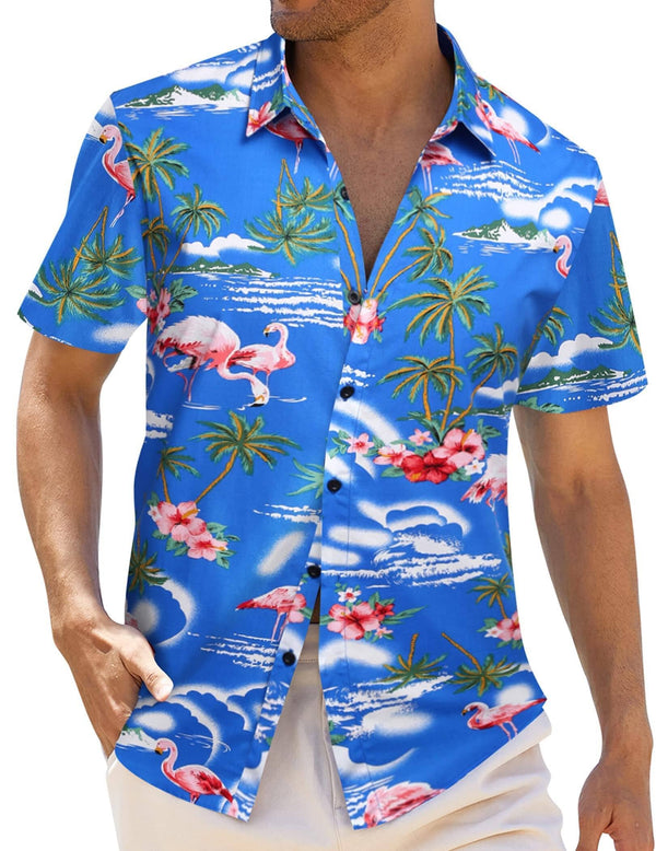 Coofandy Beach Aloha Shirts (US Only) Shirts coofandy 