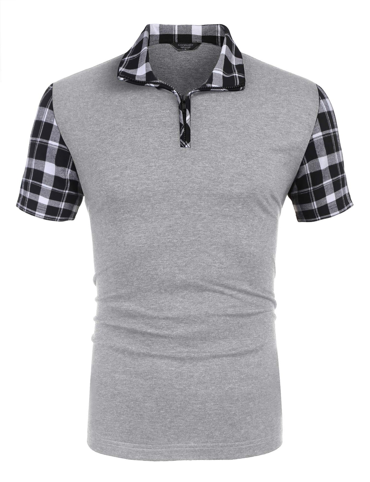 Stylish Slim Short Sleeve Polo T-shirt (US Only) Polos coofandy 