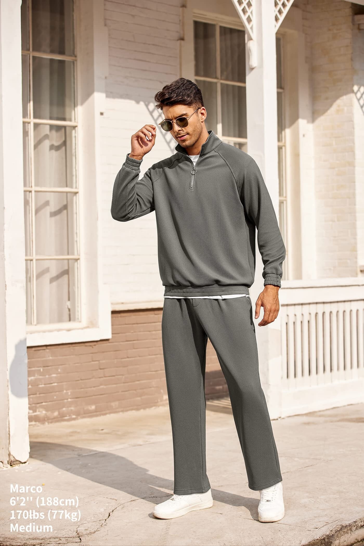 2 Piece Relaxed Fit Sport Sets (US Only) Sports Set Coofandy's 