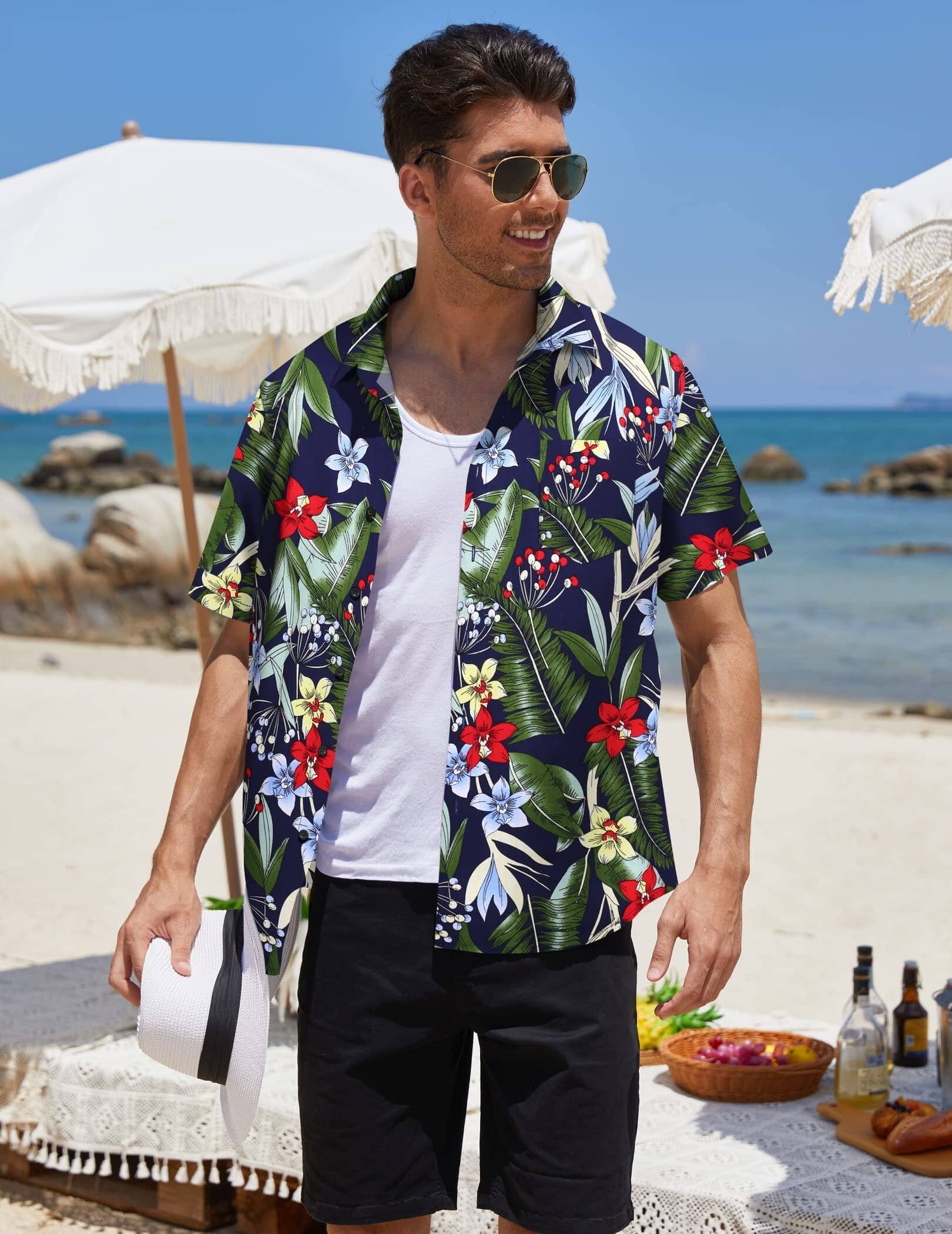 Hawaiian Aloha Shirt - High Quality & Stylish Design – COOFANDY