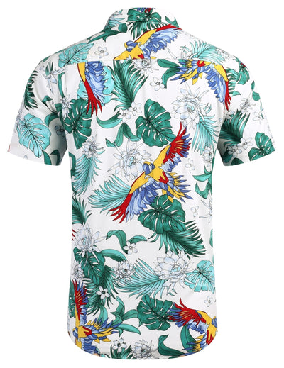 Coofandy Hawaiian Floral Shirt (US Only) Shirts coofandy 