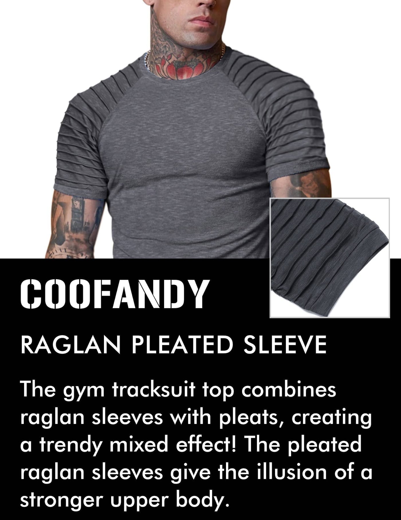 Coofandy Muscle Tracksuit (US Only) Tracksuits coofandy 