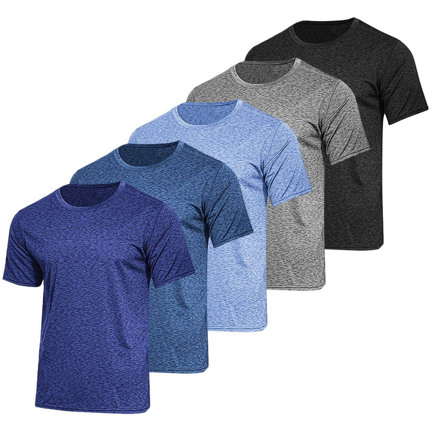 Coofandy 5 Pack Athletic T Shirts (US Only) T-Shirt coofandy 