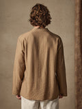 Linen Henry Long Sleeve Beach Shirt Shirts coofandystore 