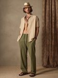 Casual Cotton Linen Style Pants Pants coofandystore 