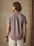 Cotton Linen Style Short Sleeve Simple Shirt Shirts coofandystore 