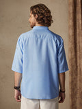 Casual Cotton Linen Mid-sleeve Shirt Shirts coofandystore 