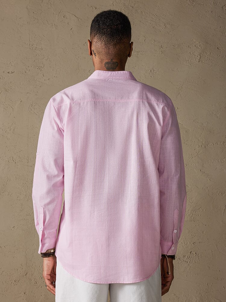 Cotton Long Sleeve Shirt Shirts & Polos coofandystore 