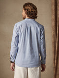 Cotton Linen Stripe Long Sleeve Shirts Shirts coofandy 