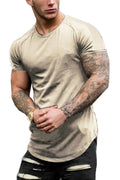 Coofandy Slim Fit Longline T-shirt (US Only) T-Shirt coofandy 