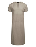 Coofandy V-Neck Long Gown (US Only) Robe coofandy Khaki S 
