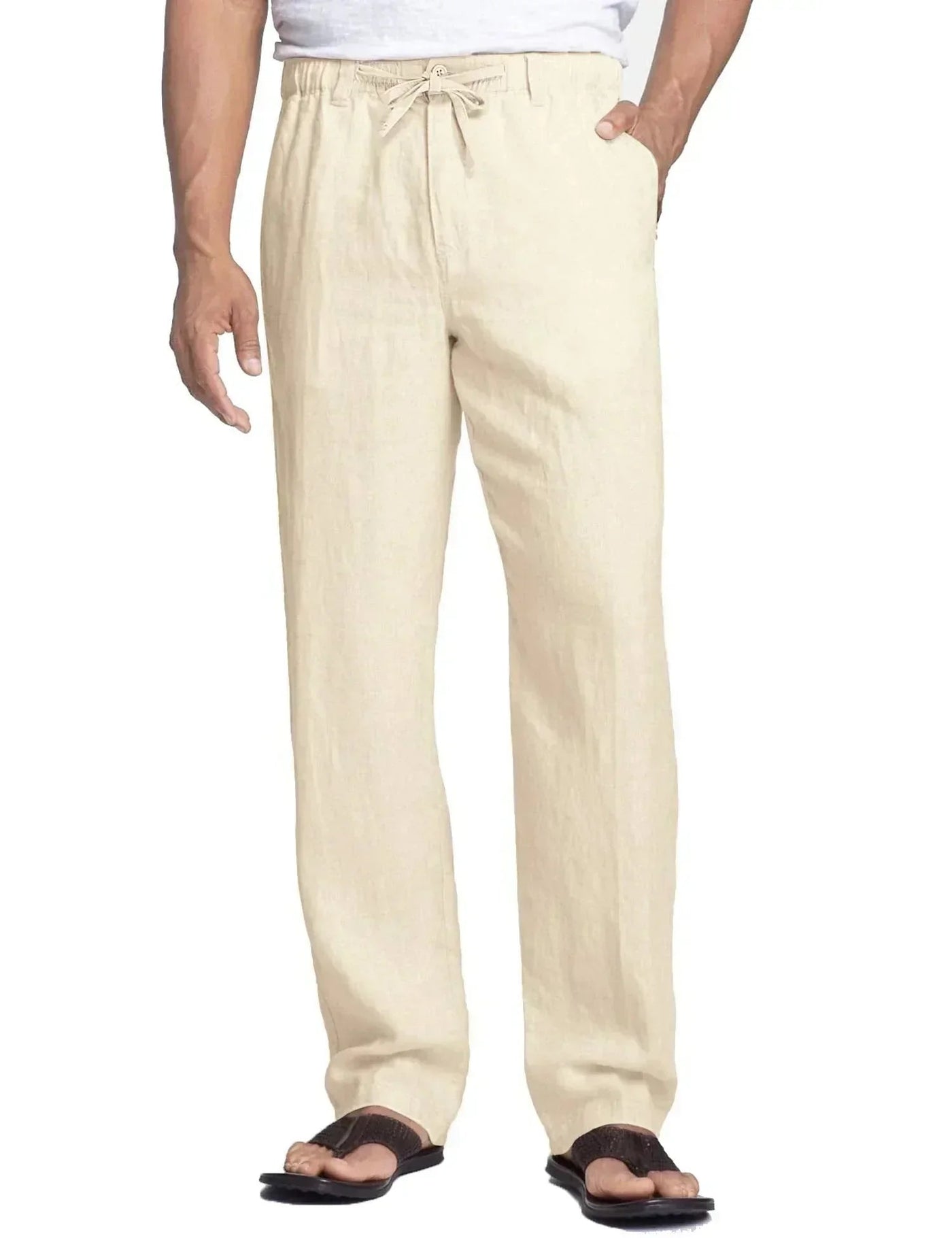 Coofandy Casual Cotton Style Trousers (US Only) Pants coofandy Light Khaki S 