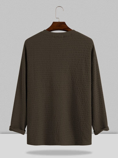 Coofandy Small V-neck long-sleeved Shirt Shirts coofandystore 