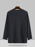 Coofandy Small V-neck long-sleeved Shirt Shirts coofandystore 