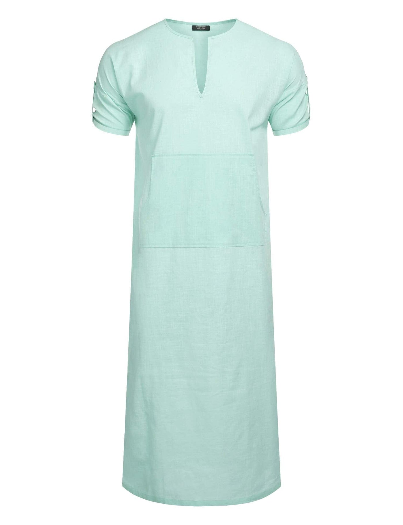 Coofandy V-Neck Long Gown (US Only) Robe coofandy Mint Green S 