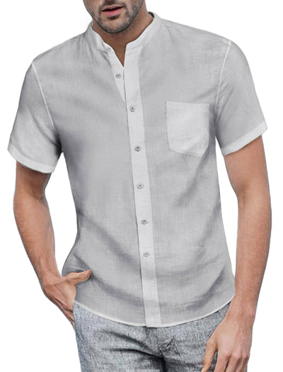 Coofandy Cotton Linen Style Shirt Summer Shirt (US Only) Shirts coofandy 