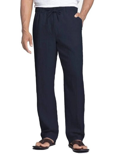 Coofandy Casual Cotton Style Trousers (US Only) Pants coofandy Navy Blue S 