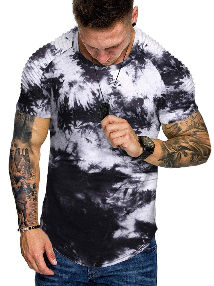 Muscle Tie-dye Gym T-shirt - Stylish & Breathable – COOFANDY