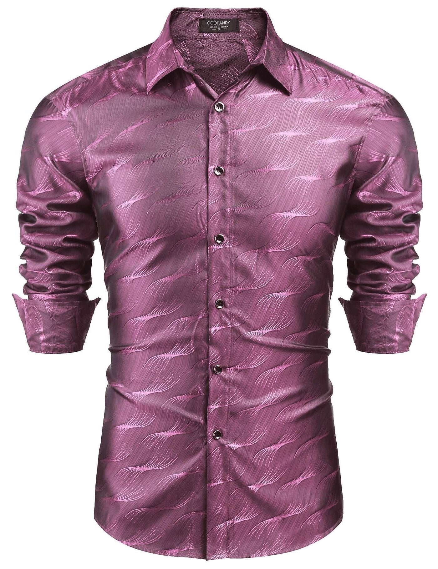 Luxury Dress Shirt - Premium Wrinkle-Free Fabric | Stylish & Slim Fit COOFANDY Luxury Dress Shirt - Premium Wrinkle-Free Fabric | Stylish & Slim Fit COOFANDY