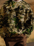 Casual Comfy Camo Sweatshirt Hoodies coofandy 