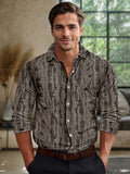 Stylish Luxury Textured Stretch Shirt Shirts coofandy 