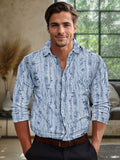 Stylish Luxury Textured Stretch Shirt Shirts coofandy 