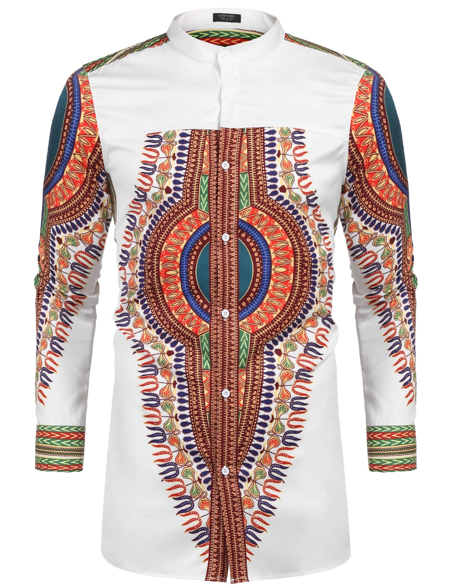 Ethnic Graphic Long Shirt - Cool Design | Perfect for Outdoor & Casual ...