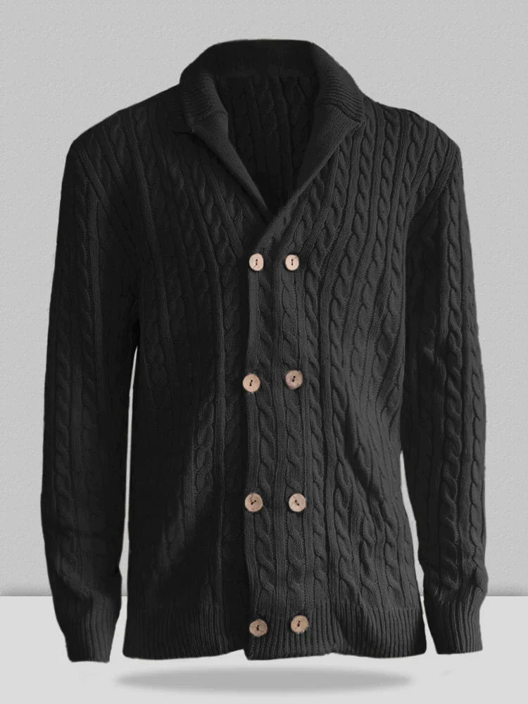 Lapel Long Sleeve Sweater Jacket Jackets coofandystore 