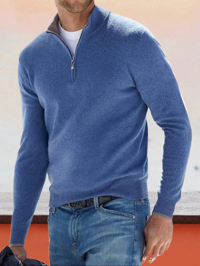 Coofandy Long sleeved tunic shirt Sweater coofandystore Blue S 