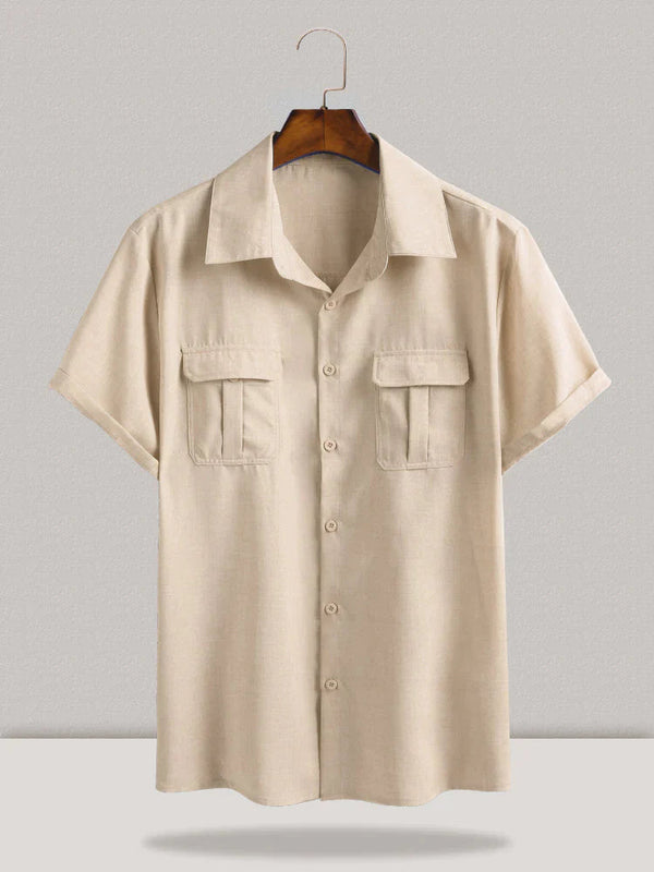 Coofandy Button Down Shirts coofandy Apricot M 