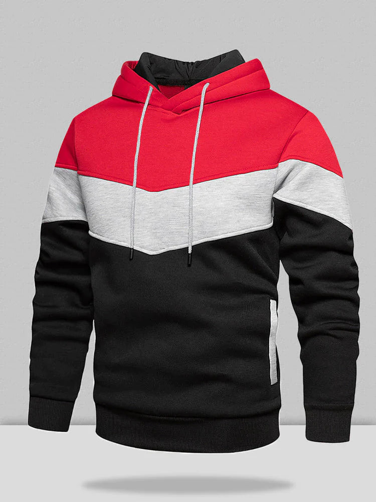 Multicolor camo hoodie jumper Hoodies coofandystore Red-Black S 