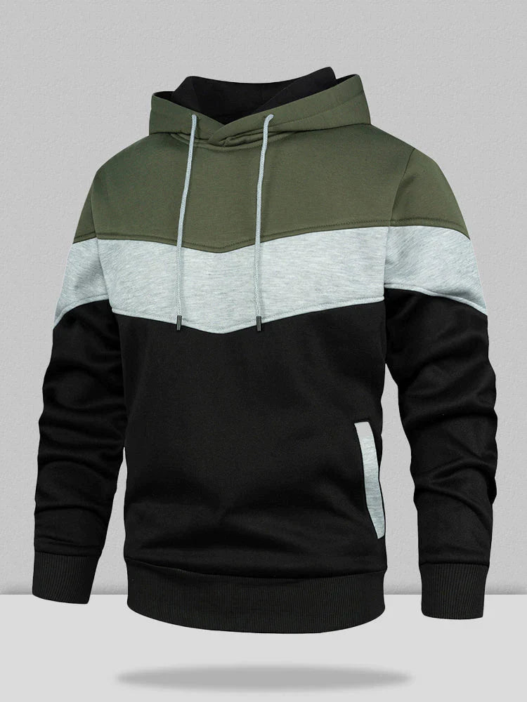 Multicolor camo hoodie jumper Hoodies coofandystore Green-Black S 
