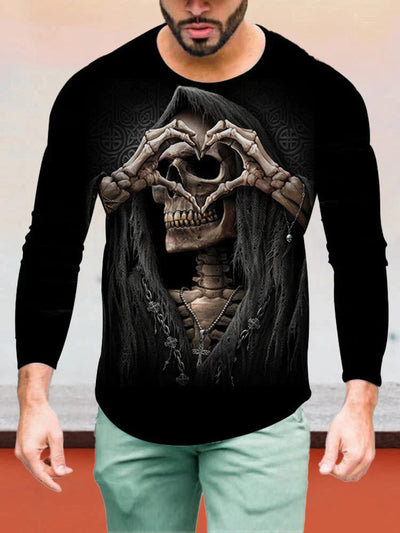Halloween Skull Sweater coofandystore Pattern4 S 