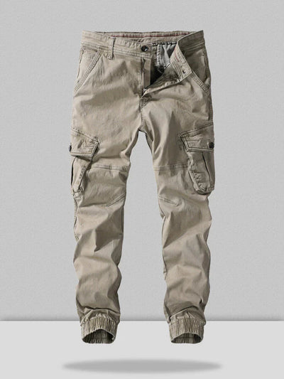 cotton style multi-pocket cargo pants coofandystore Khaki 29 