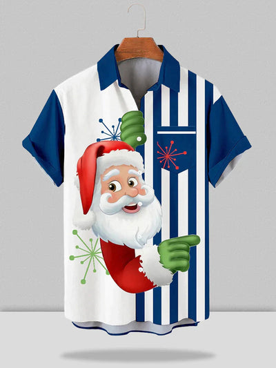 Christmas Santa Claus Shirt Shirts & Polos coofandystore Green S 