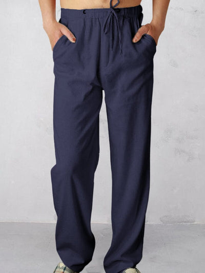 loose lightweight linen style pants Pants coofandystore 