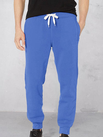Fit Fleece Thermal Sweatpants Pants coofandystore Blue S 