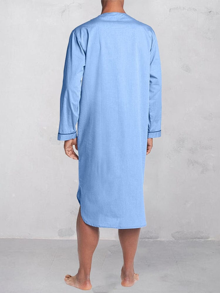 Unique Casual Button Robe Nightgowns coofandystore 