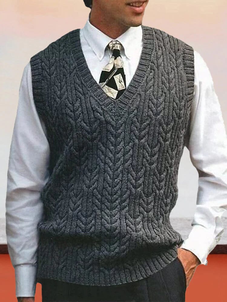 Coofandy V-neck undershirt business warm vest Sweaters coofandystore 
