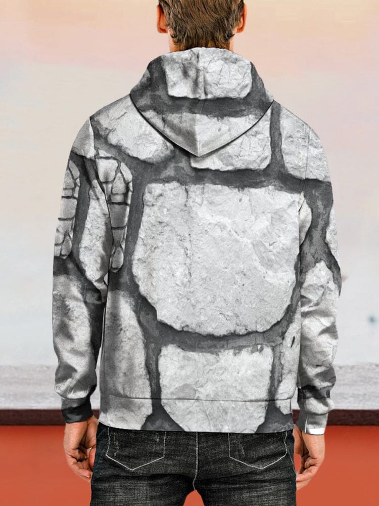 3D digital printing natural texture hoodie Fashion Hoodies & Sweatshirts coofandystore 
