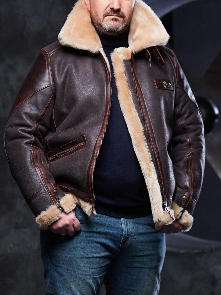 Lapel Neck Fleece Jacket Coat Coat coofandystore 