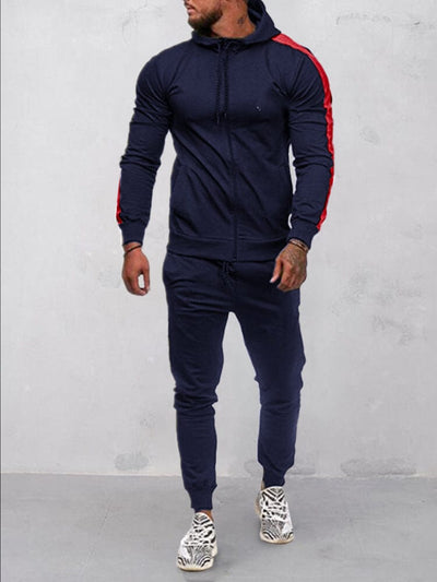 Outdoor Hooded Muscle Fitness Sports Suit Sports Set coofandystore 