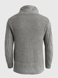 Coofandy Fashion Knitted High Collar Button Sweater Sweaters coofandystore 