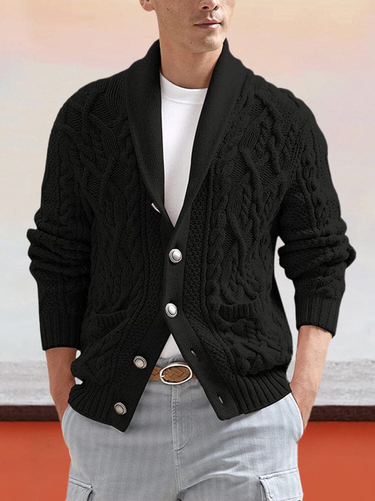 Slim Knitted Long-sleeved Cardigan Sweater Sweaters coofandystore 
