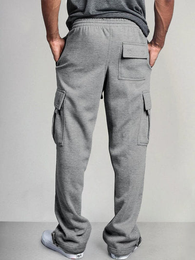 Casual Multi Pockets Cargo Pants Pants coofandystore 